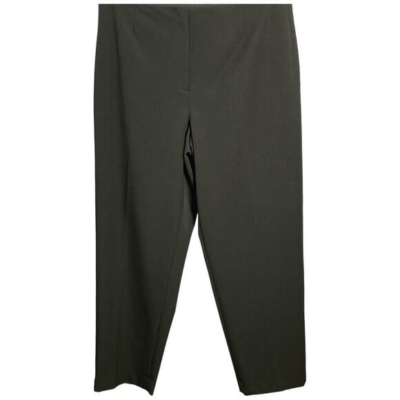 Talbots Petite Womens Charcoal Gray Pants Stretch Size 16 Office Wear - Picture 1 of 9